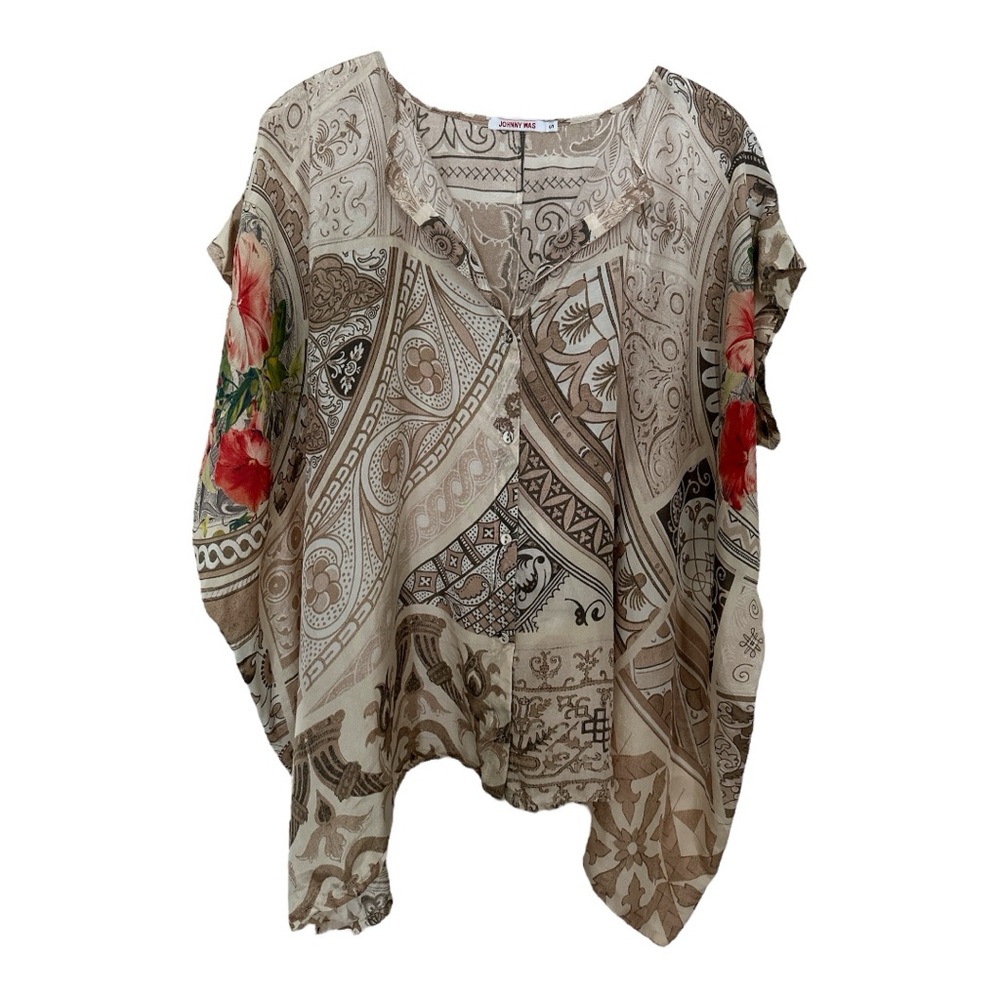 Johnny Was Silk Tunic